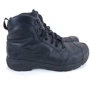 Red Wing OSHA PPE safety construction work boots F2413-18 US Size 10.5 Black